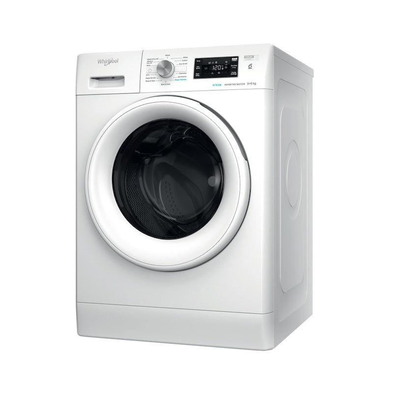 Whirlpool Washer Dryer Freshcare+ 9KG Wash 6KG Dry | FFWDB964489WVUK