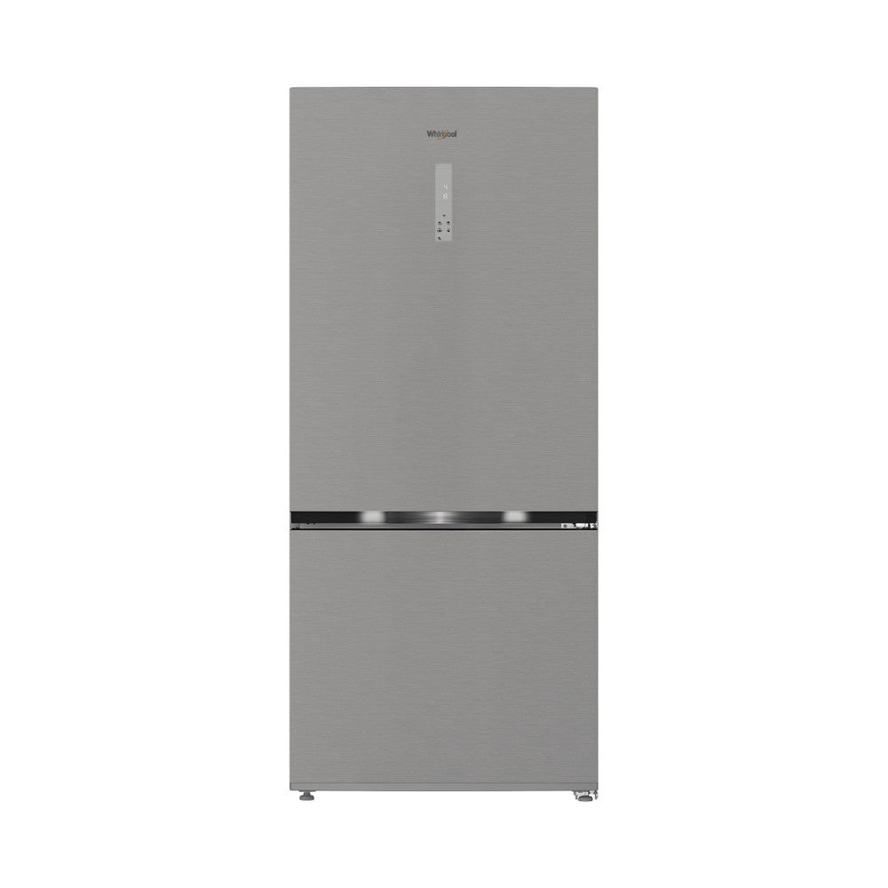 Whirlpool 70/30 No Frost American Fridge Freezer Pearl Inox | WHK26613X5UK