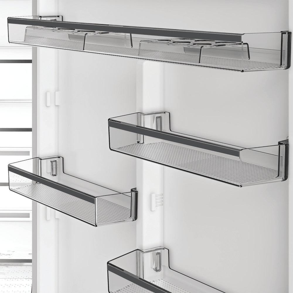 Whirlpool 70/30 No Frost American Fridge Freezer Pearl Inox | WHK26613X5UK