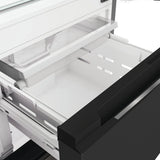 Whirlpool Dual No Frost 3 Door Fridge Freezer with 6th Sense Dark Inox | WHKF6352XBR5UK thumbnail 6