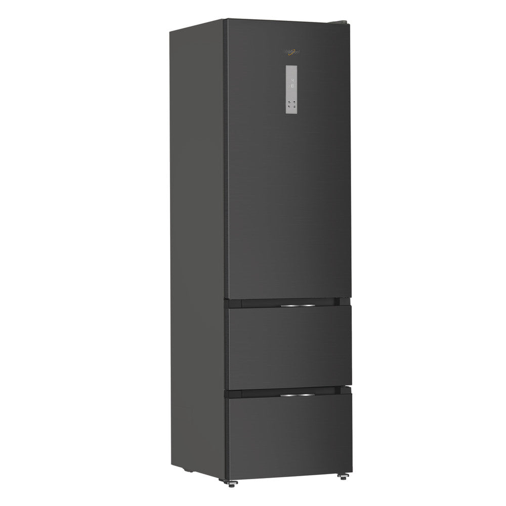 Whirlpool Dual No Frost 3 Door Fridge Freezer with 6th Sense Dark Inox | WHKF6352XBR5UK