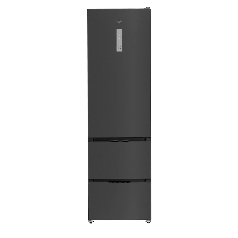 Whirlpool Dual No Frost 3 Door Fridge Freezer with 6th Sense Dark Inox | WHKF6352XBR5UK