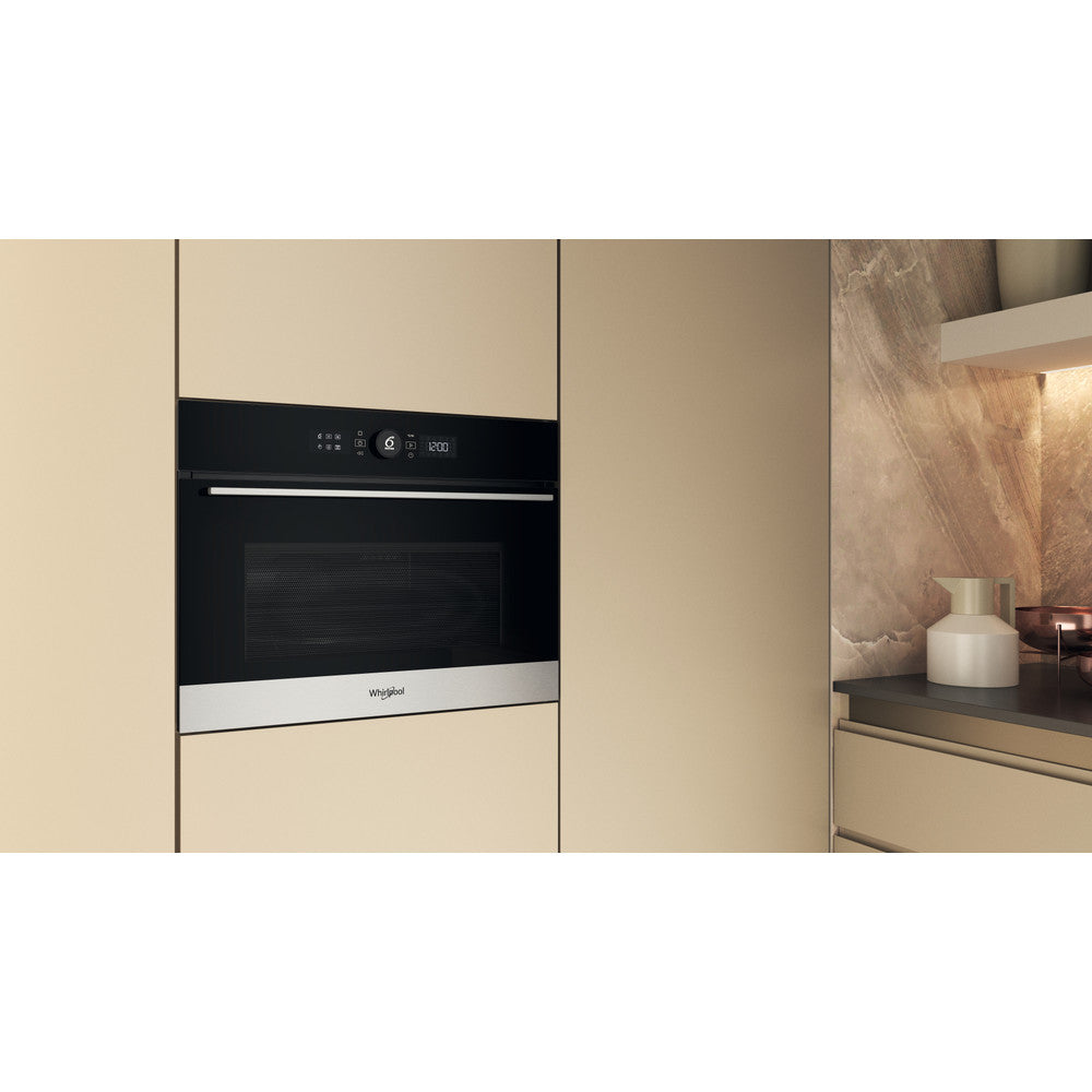 Whirlpool Built-In Combi Microwave Oven Stainless Steel | WMW57DHMXUK