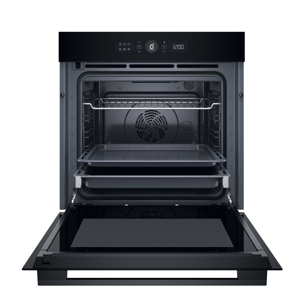 Whirlpool 6th Sense Pyroclean Single Oven Black | WOI5S8PM1BA