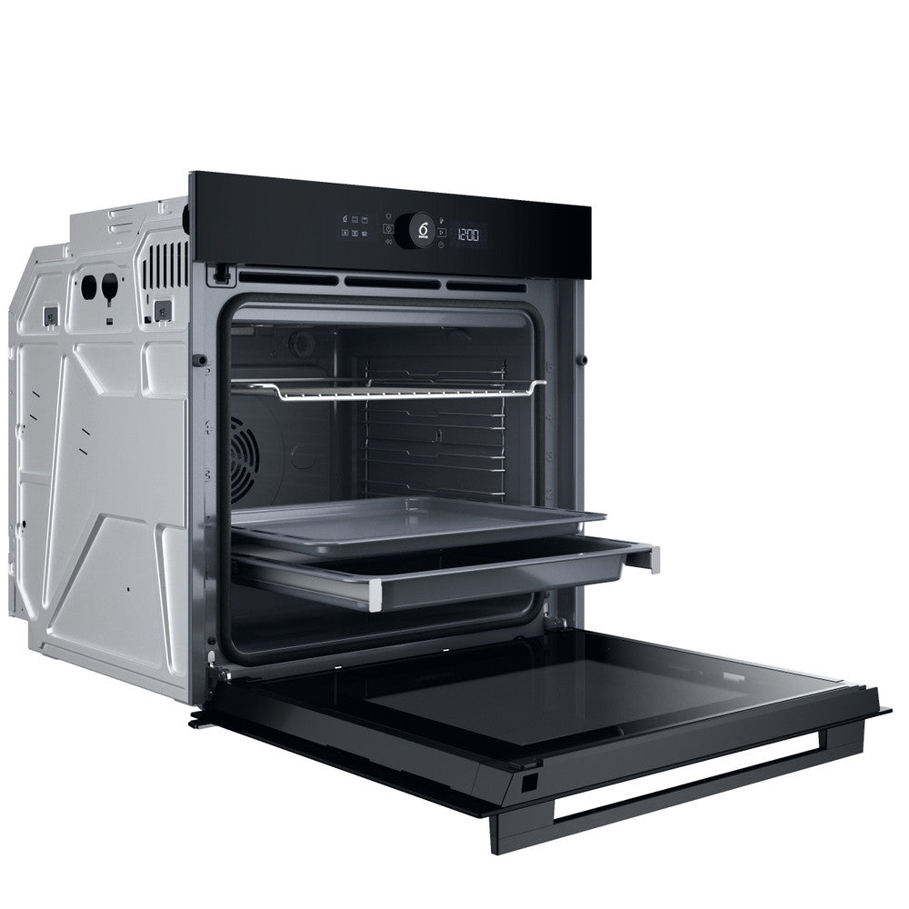 Whirlpool 6th Sense Pyroclean Single Oven Black | WOI5S8PM1BA