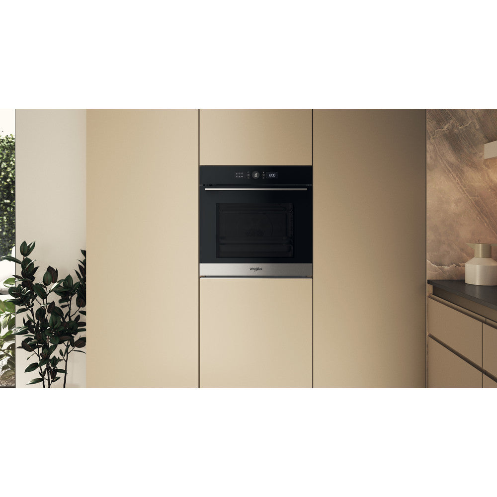 Whirlpool 6th Sense Pyroclean Single Oven Stainless Steel | WOI5S8PM1XAF