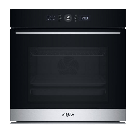 Whirlpool 6th Sense Pyroclean Single Oven Stainless Steel | WOI5S8PM1XAF