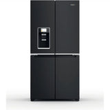 Whirlpool 90cm American Fridge Freezer Black | WQ9IF01BXUK thumbnail 1