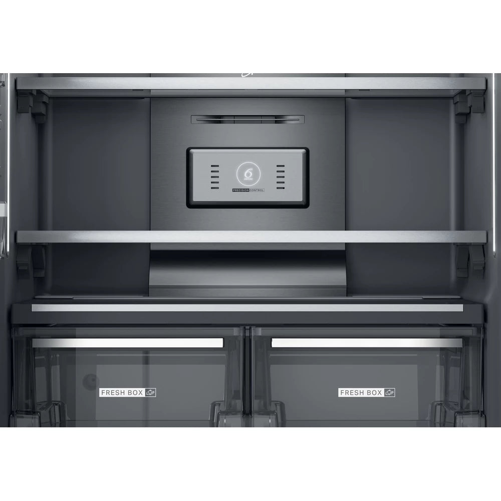 Whirlpool 90cm American Fridge Freezer Black | WQ9IF01BXUK