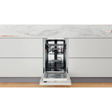 Whirlpool 45cm Slim Dishwasher Integrated 10place White | WSIC3M27CUKN thumbnail 2