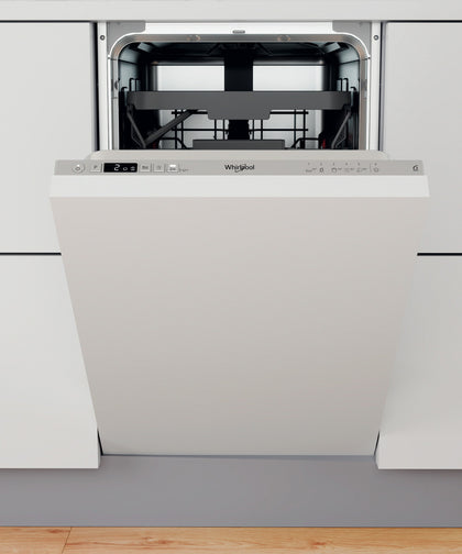 Whirlpool 45cm Slim Dishwasher Integrated 10place White | WSIC3M27CUKN