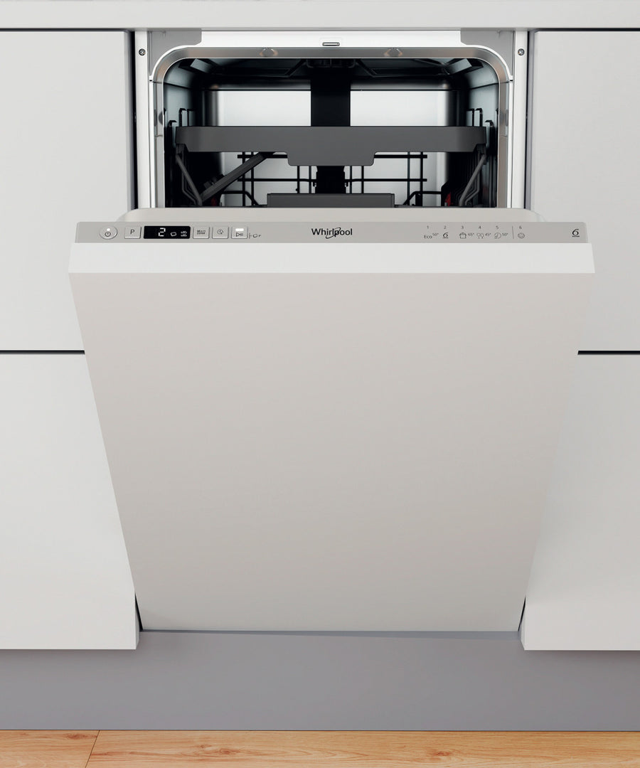 Whirlpool 45cm Slim Dishwasher Integrated 10place White | WSIC3M27CUKN