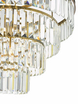 Rhapsody 6 Light Chandelier Crystal and Natural Brass-RHA0633 thumbnail 8