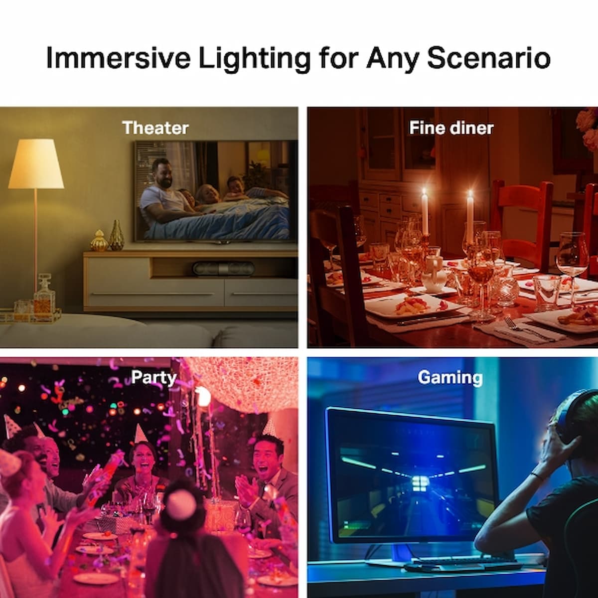 Smart Wi-Fi Light Bulb, Multicolor | L530B