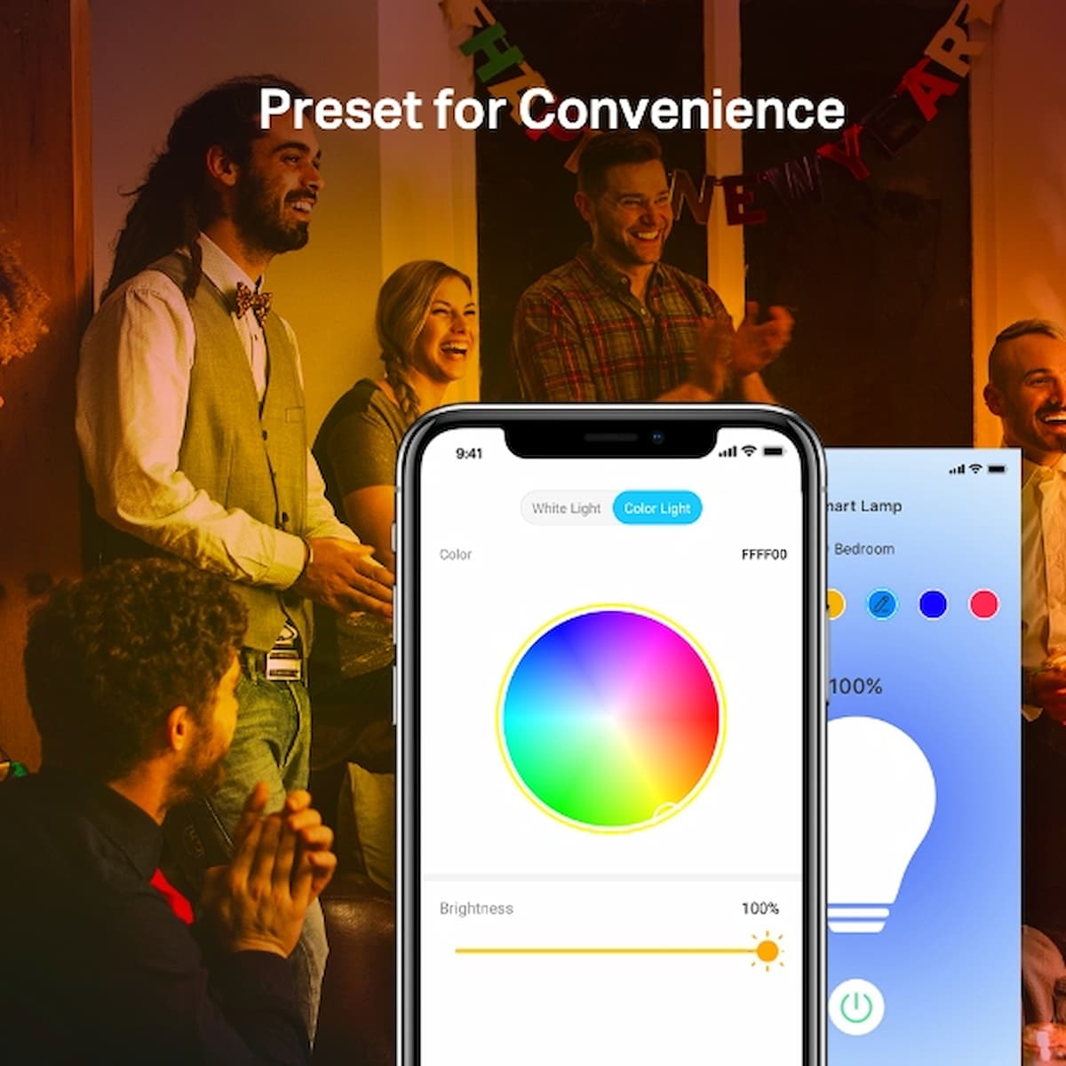 Smart Wi-Fi Light Bulb, Multicolor | L530B