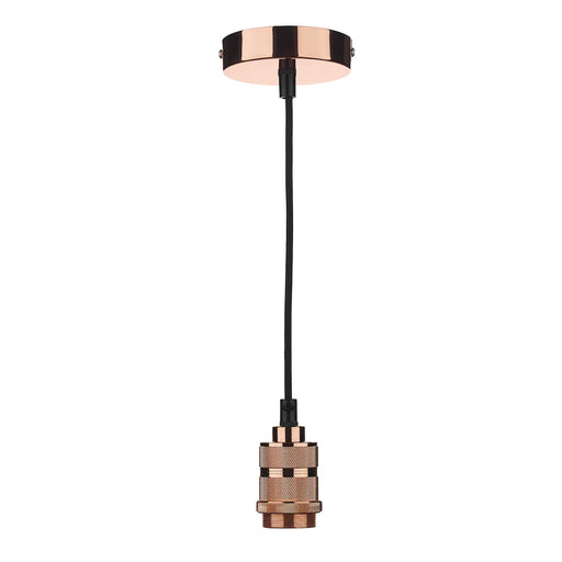 1 Light E27 Decorative Suspension Copper SP8664 - Peter Murphy Lighting & Electrical Ltd