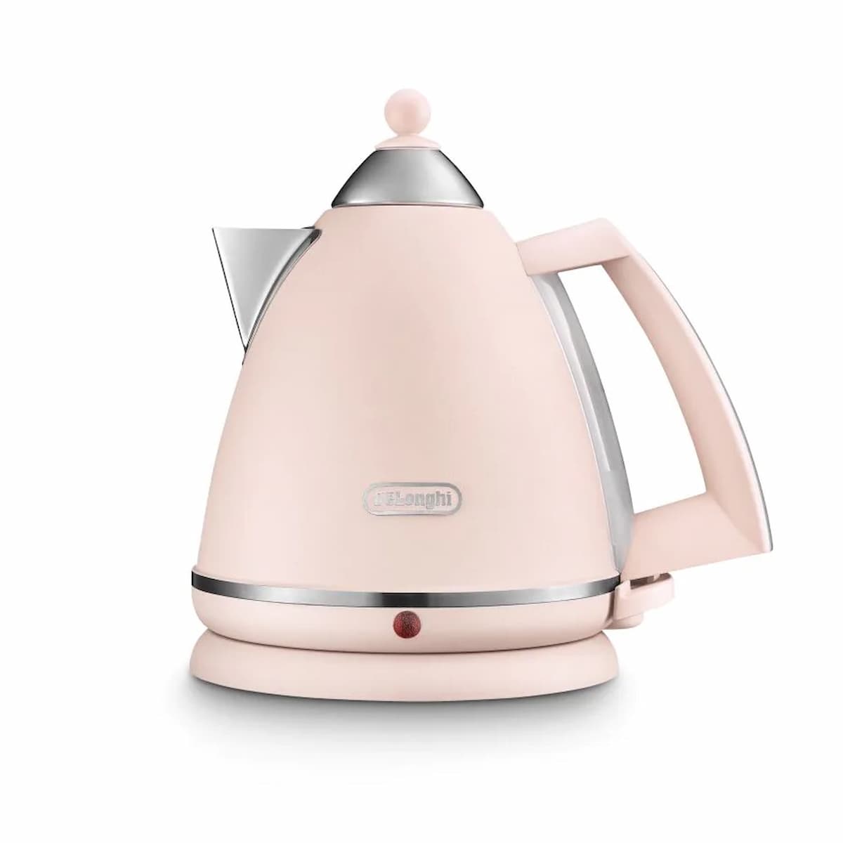 Delonghi Argento 3kw, 1.7Ltr Metal Cordless Kettle -Flora Pink | KBX3016.PK