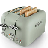DeLonghi Argento 4 Slice Peppermint Green Toaster | CT04GR thumbnail 3