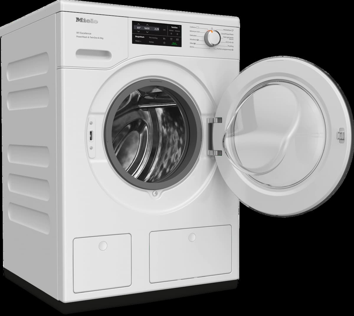 Miele  9kg 1600 spin Washing machine. WEI865WCS PWash&TDos&9kg