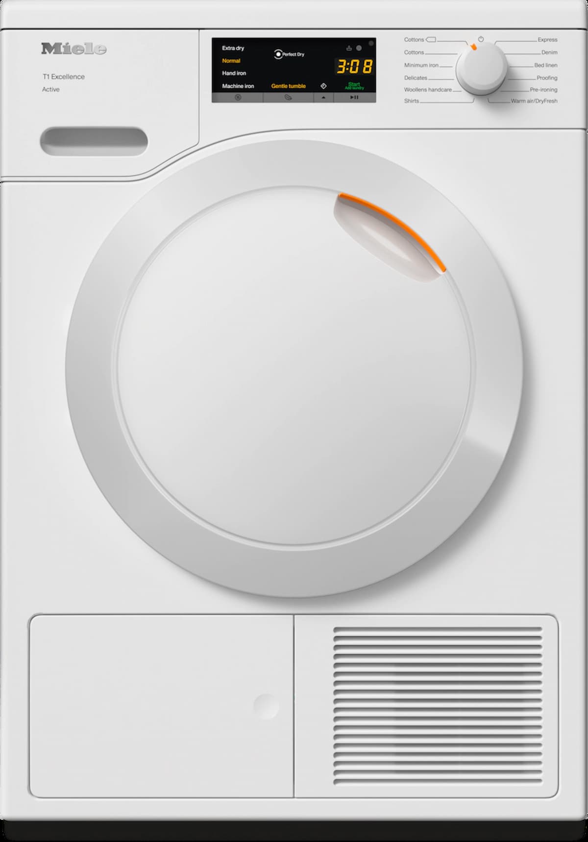 T1 heat-pump dryer: with A++ and outstanding Miele quality TEA225WP