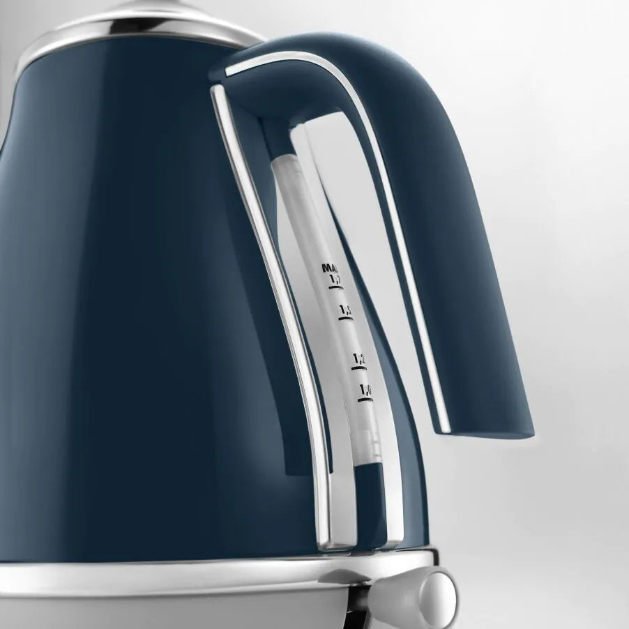 Delonghi, Icona Capitals Blue Kettle | KBOC3001.BL - Peter Murphy Lighting & Electrical Ltd