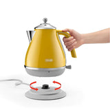 Delonghi, Icona Capitals, Yellow Kettle, KBOC3001Y thumbnail 3
