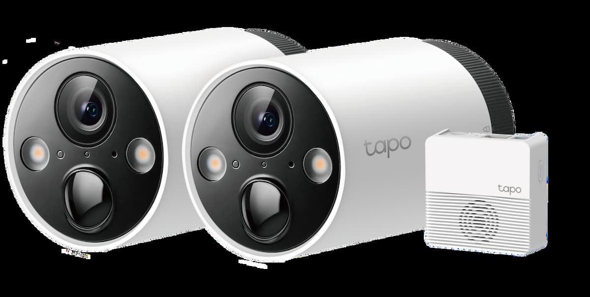 Smart Wire-Free Security Camera System, 2-Camera System | Tapo C420S2