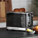 Russell Hobbs Inspire High Gloss Plastic Two Slice Toaster 24371 thumbnail 3