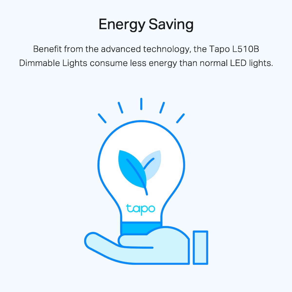 Smart Wi-Fi Light Bulb, Dimmable | Tapo L510B