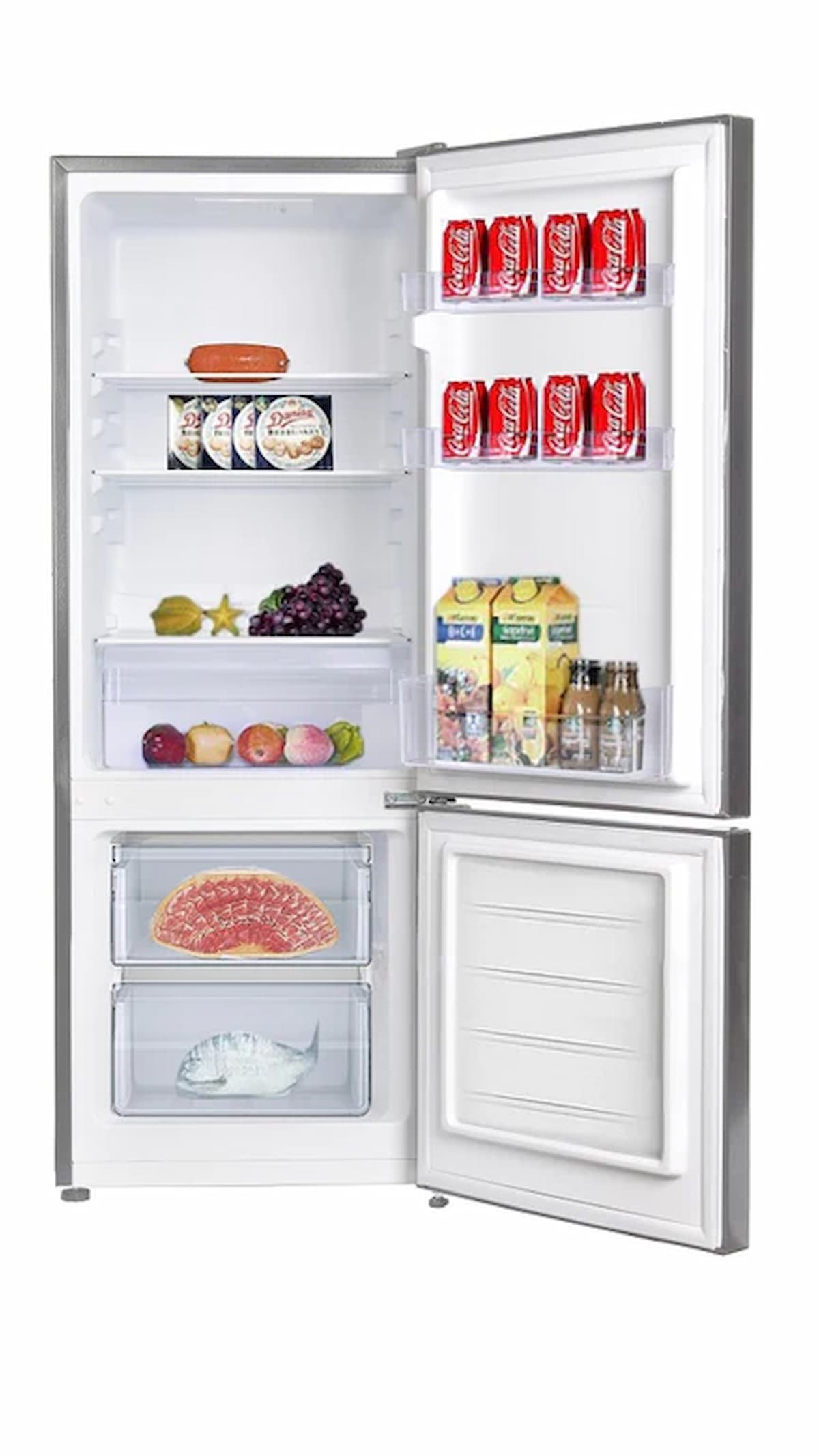 POWERPOINT COMPACT SMART FROST FRIDGE OVER FREEZER | P65514MSFX