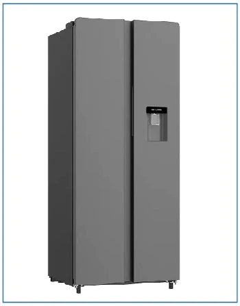 Stainless Steel Side By Side USA Style Fridge Freezer With Water Dispenser | P9383WDKSS