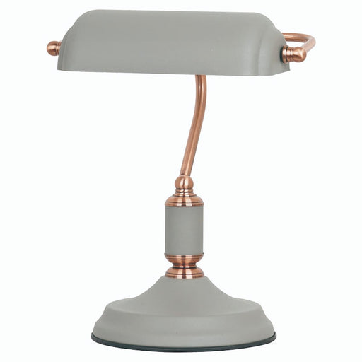 GREY EXECUTIVE TABLE LAMP | TL8022A/GRY