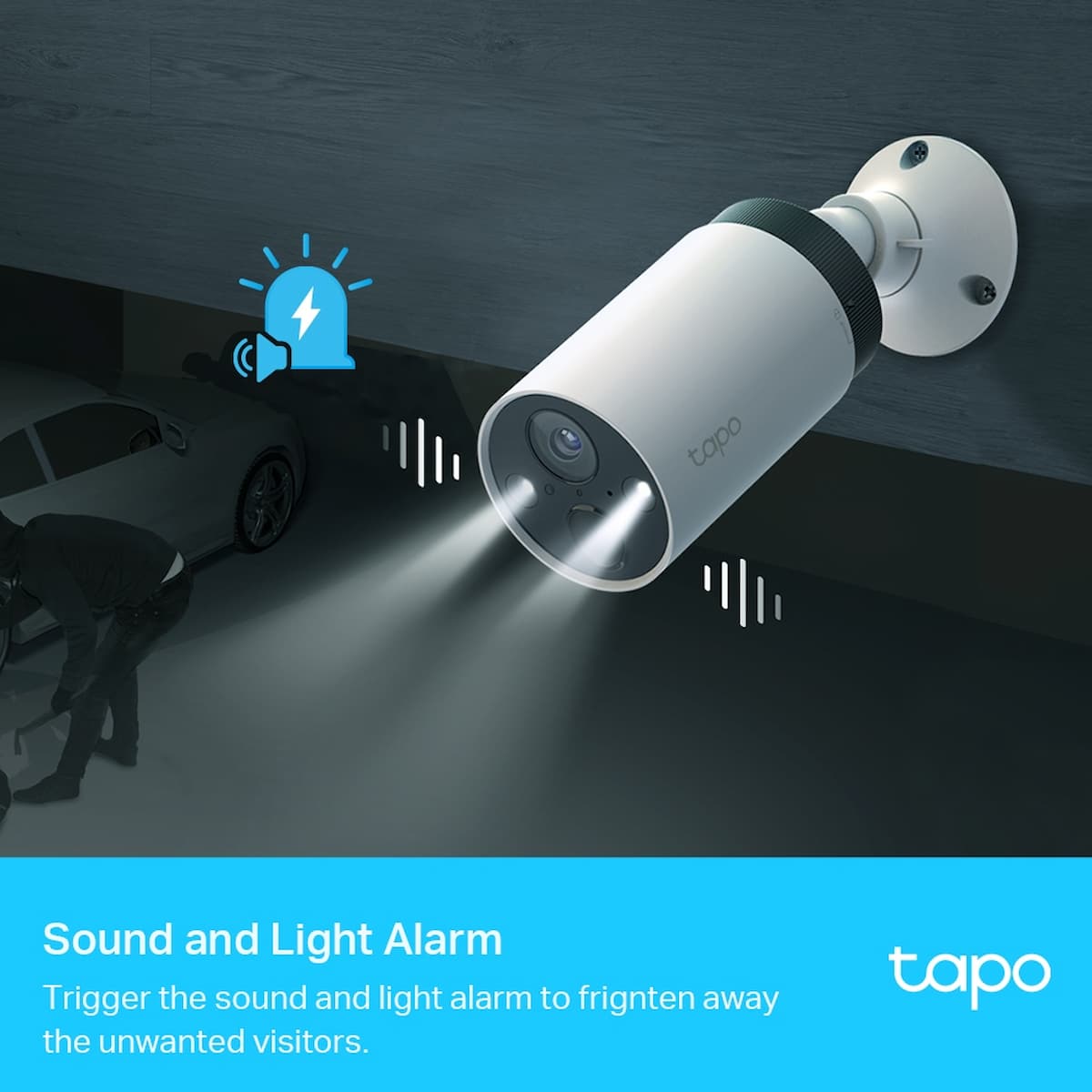 Smart Wire-Free Security Camera System, 2-Camera System | Tapo C420S2