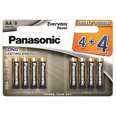 AA Panasonic Everyday Power battery  (4+4) - Peter Murphy Lighting & Electrical Ltd