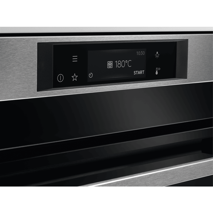 Aeg 8000 SteamBoost  Integrated Oven 70 l  Stainless Steel with antifingerprint coating | BSE782380M - Peter Murphy Lighting & Electrical Ltd