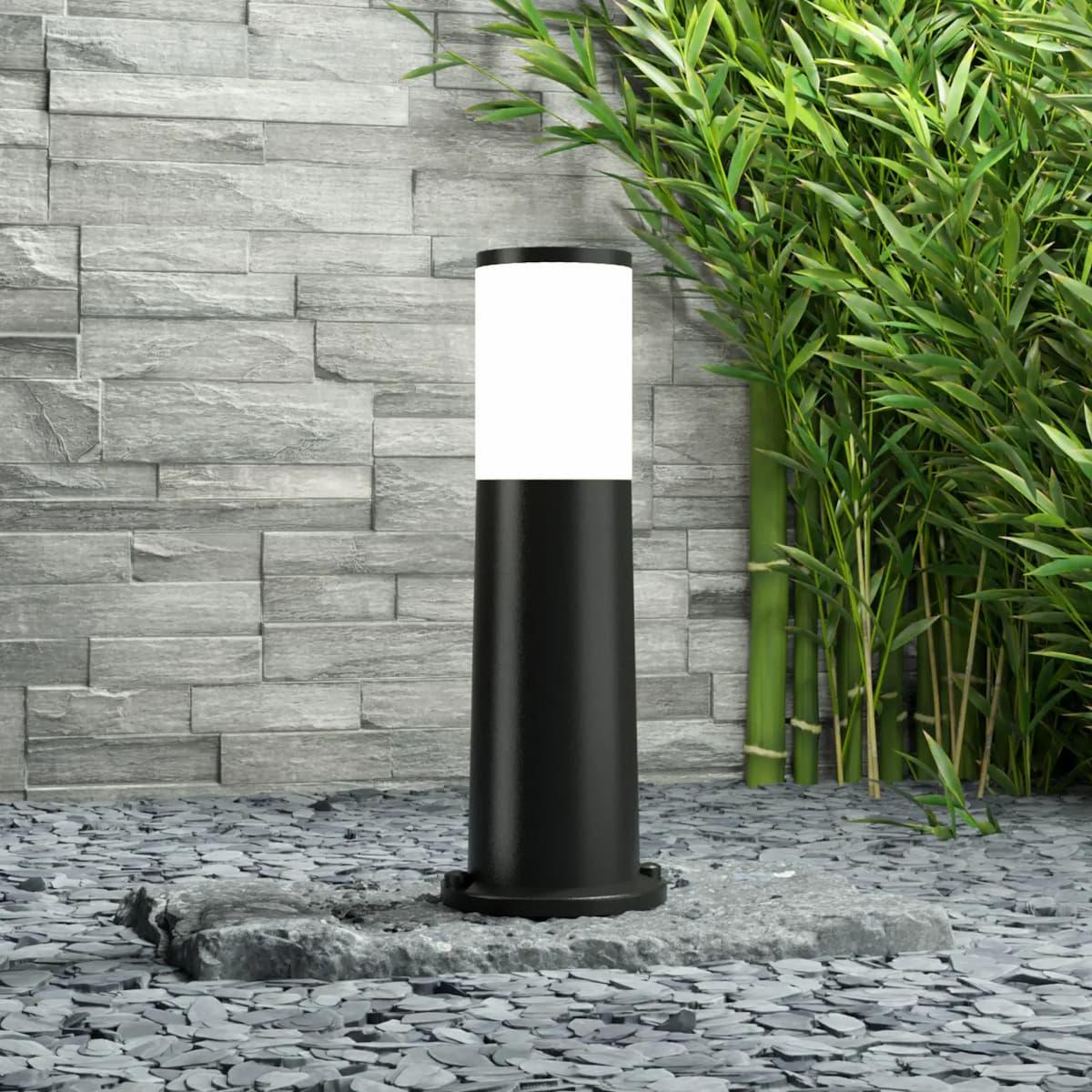 AMELIA 400 OUTDOOR BOLLARD LIGHT BLACK - Peter Murphy Lighting & Electrical Ltd