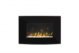 Artesia, 2kW LED Black Glass Wall Fire, Dimmable Flame , ART20 thumbnail 1