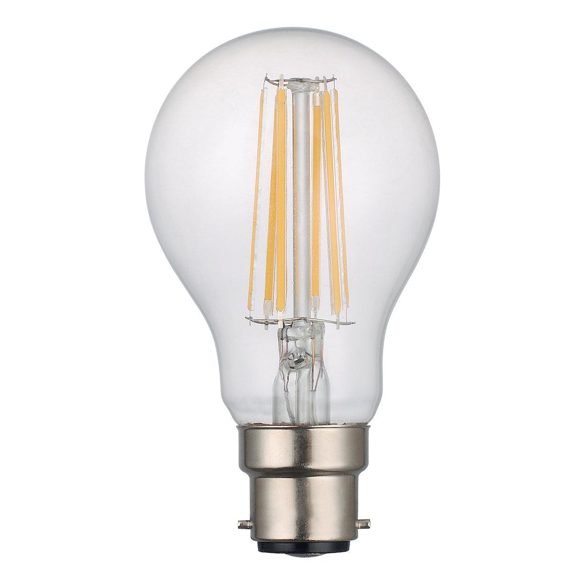 B22 LED DIM GLS LAMP 8W 950LM CLEAR - Peter Murphy Lighting & Electrical Ltd