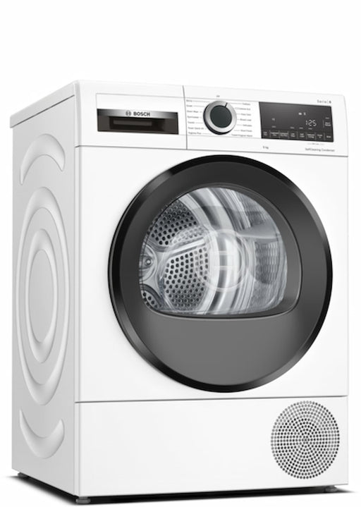Bosch, 9kg, Series 6, Heat Pump Tumble Dryer, White | WQG24509GB - Peter Murphy Lighting & Electrical Ltd