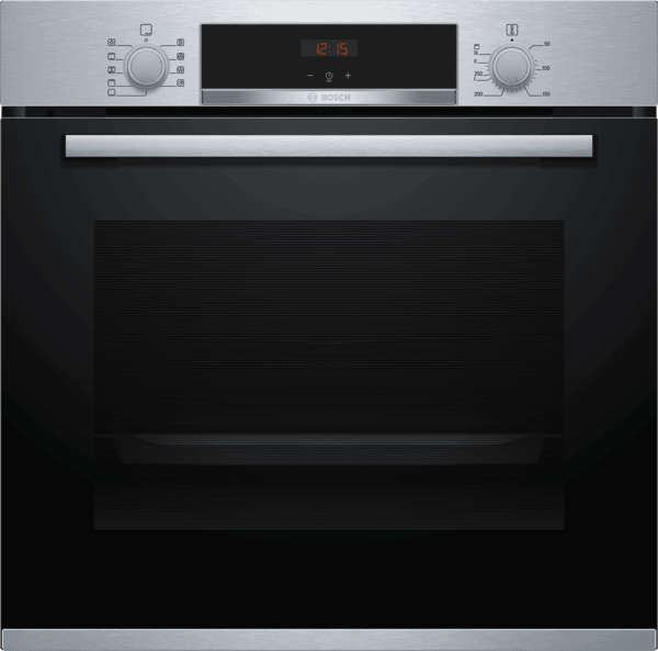 Bosch Multifunction Electric Built-in Single Oven Stainless Steel | HBS534BS0B - Peter Murphy Lighting & Electrical Ltd
