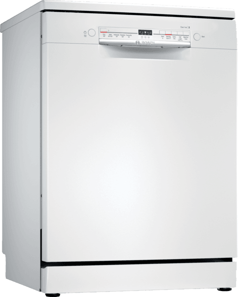 BOSCH Serie 2, 60cm Dishwasher, 12 Settings, White | SMS2ITW08G - Peter Murphy Lighting & Electrical Ltd