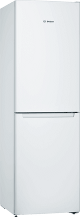BOSCH Serie 2, 60cm Frost Free 50/50 Fridge Freezer - White | KGN34NWEAG thumbnail 1