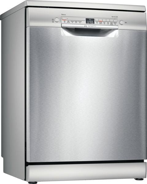 Bosch, Serie | 2, 60cm, 12 Place Dishwasher, Silver/Innox | SMS2ITI41G - Peter Murphy Lighting & Electrical Ltd