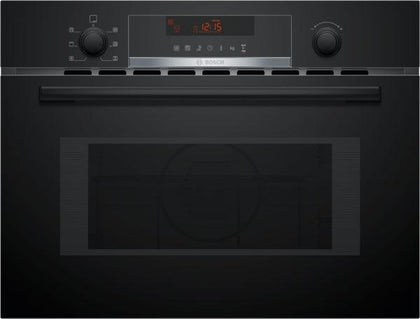 Bosch, Serie | 4, Built-in microwave oven, Black, CMA583MB0B