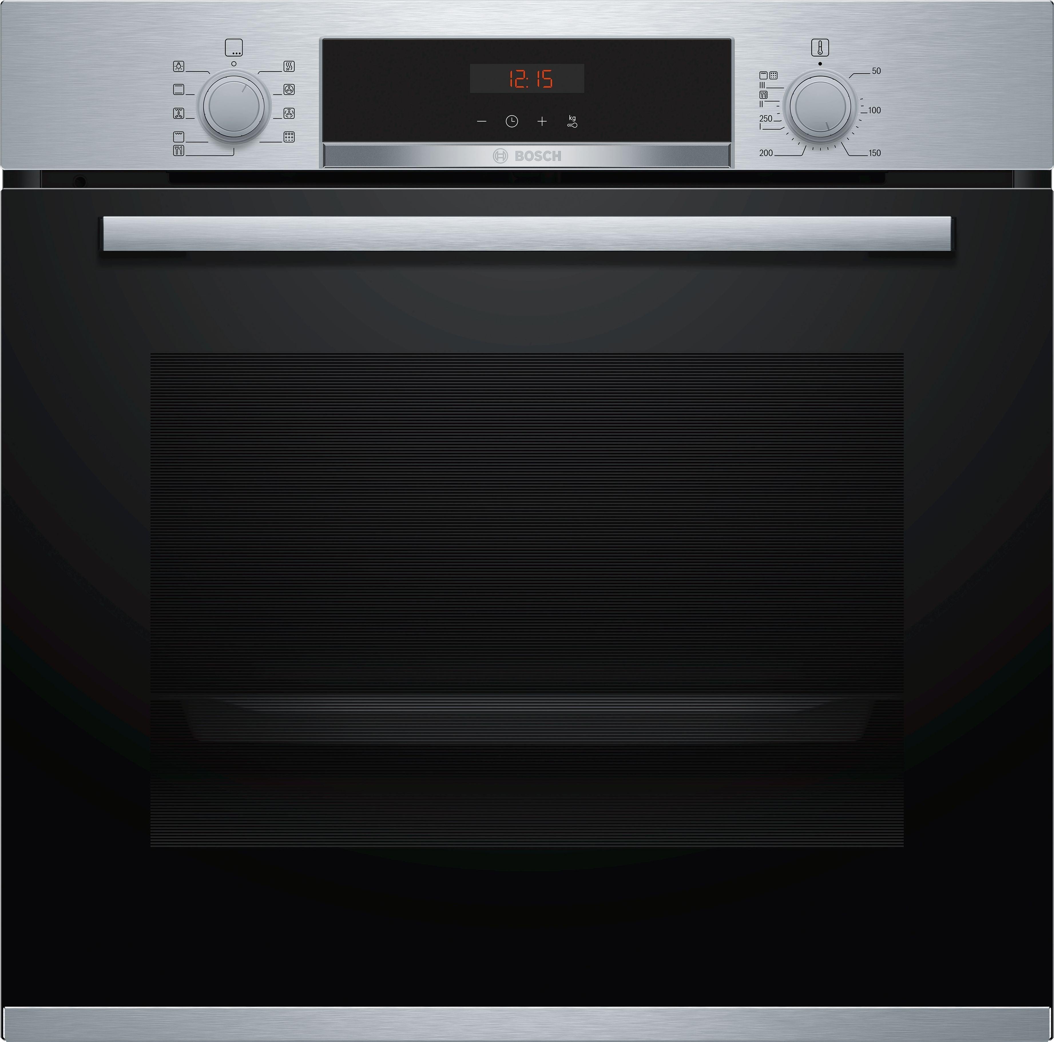 Bosch Serie | 4, Multifunction Single Oven With Pyrolytic Cleaning | HBS573BS0B - Peter Murphy Lighting & Electrical Ltd