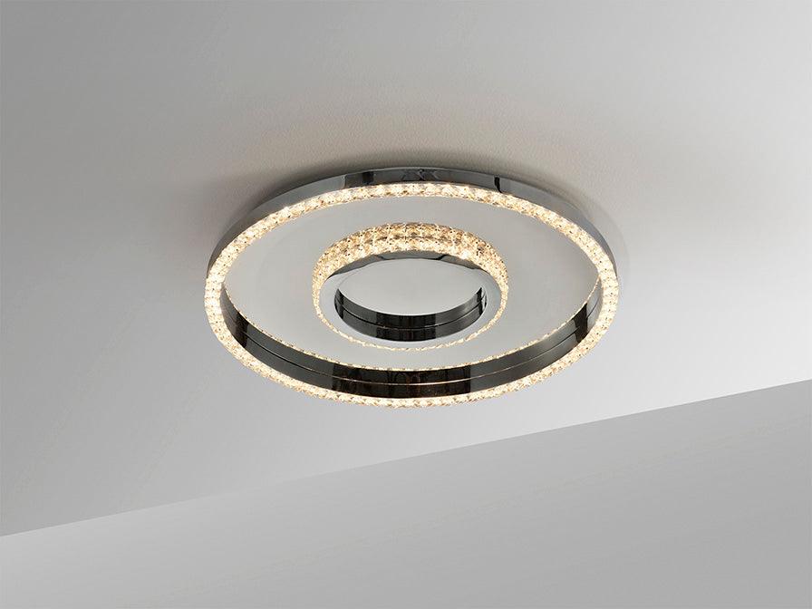 ·CENTRUM· CEILING LAMP, CHROME Ø40 - Peter Murphy Lighting & Electrical Ltd