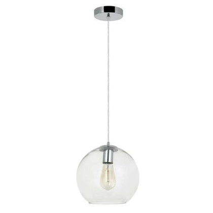CLEAR GLOBE SINGLE GLASS PENDANT | PFGLOBE200/CL