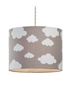 Cloudy Day Pendant Shade - Grey - Peter Murphy Lighting & Electrical Ltd
