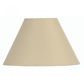 Cotton coolie shade Beige 10" - Peter Murphy Lighting & Electrical Ltd