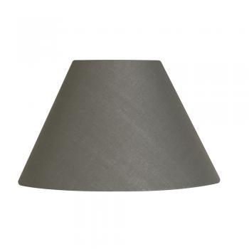 Cotton coolie shade Slate 12"